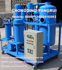 Hydraulic oil purifier recycling machine