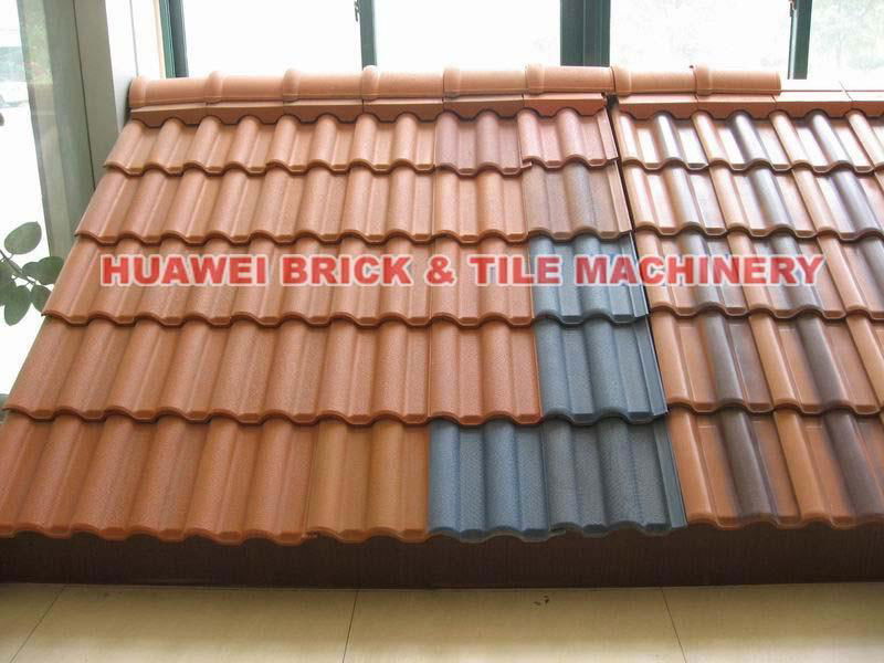 NAU-120F Roof tile machine 4