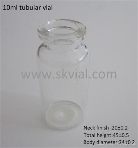 10ml borosilicate glass vial for injection 