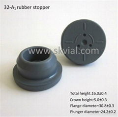 32mm butyl rubber stopper for infusion