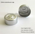 13mm aluminum cap with central tear off