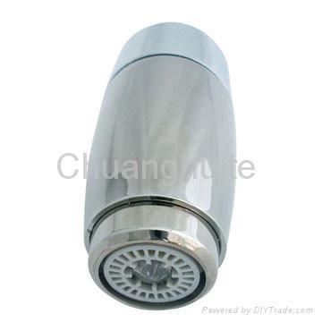 Temperature Sensitive LED 3 Color Changing Faucet light CHT-1112