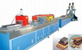 PVC, PE, PP WPC (wood-plastic) Profile Production/Extrusion/Extruding Line 