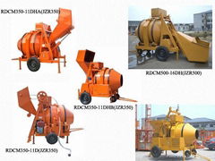 Diesel engine concrete mixer