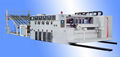 4 color flexo printer slotter diecutter & vibrator auto stacker