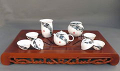 ceramic tea set