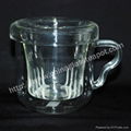 glass cup with infuser