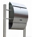 Stainless steel mailbox 1