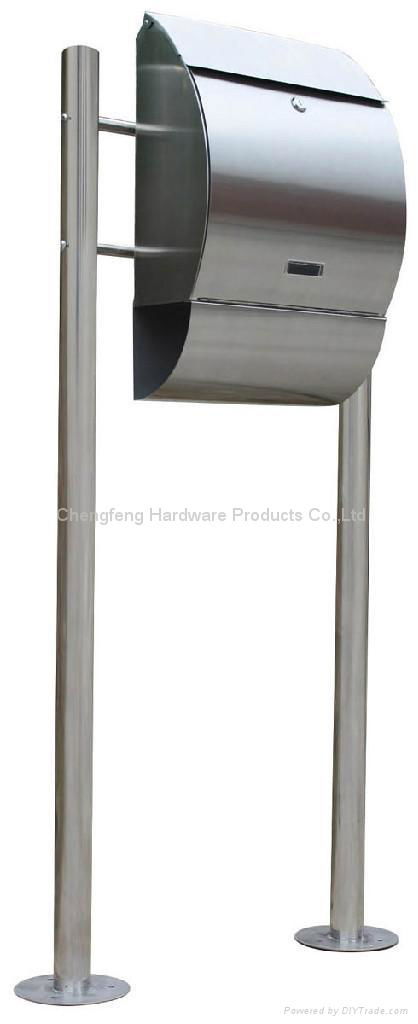 Stainless steel mailbox 2