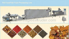 Pet dog food pellet extruder machines