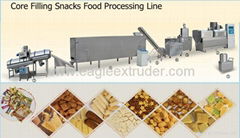 Core filling snacks food machine