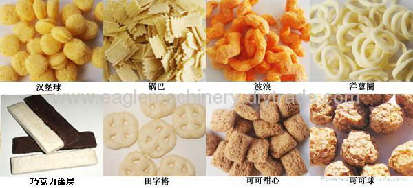 Breakfast cereal corn flakes processing line 2