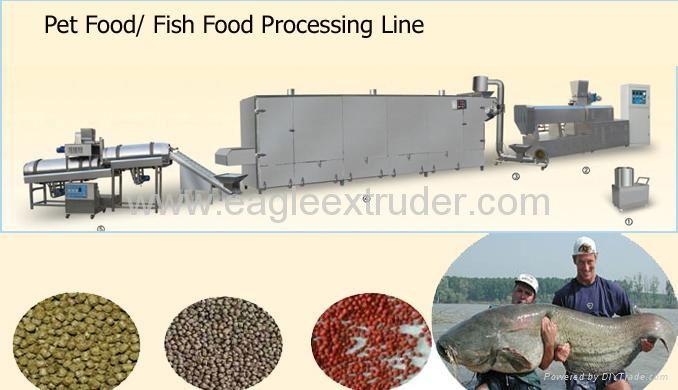 Jinan Eagle company offer Floating Fish feed Pellet Extruder machine