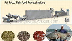 Jinan Eagle company offer Floating Fish feed Pellet Extruder machine