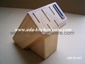 carbon bamboo knife block 4
