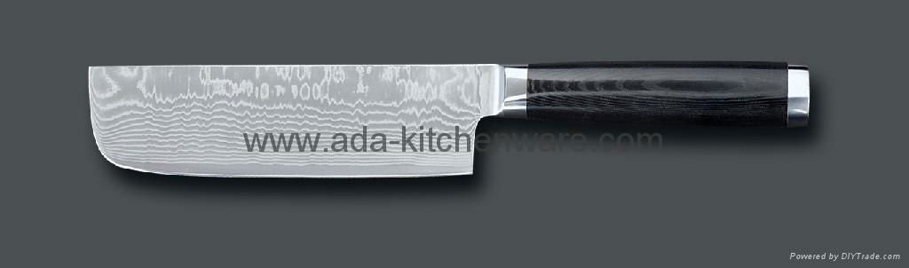 Damascus Japanese Kitchen Knife