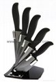 Ceramic Knife Set with Acrylic Knife Holder 4