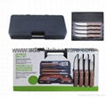 Barbecue Tool Set with Portable Plastic Tools Case Packing 2