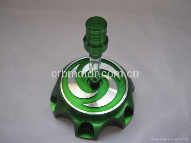 CNC New Billet Aluminum Gas Cap + Vent for Pit Bikes 4