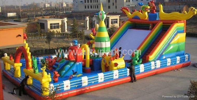 Amusing inflatable funcity