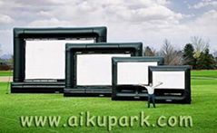 inflatable movie screen