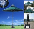 Solar Remote Garden Umbrella
