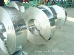 Hot dipped galvanized steel strip 