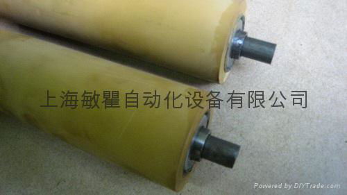 供应上海包胶辊筒-无动力镀锌滚筒