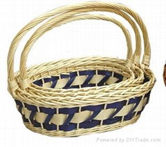 willow flower basket