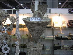 willow flower basket