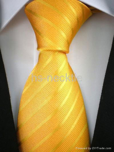 silk woven necktie 