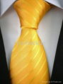 silk woven necktie