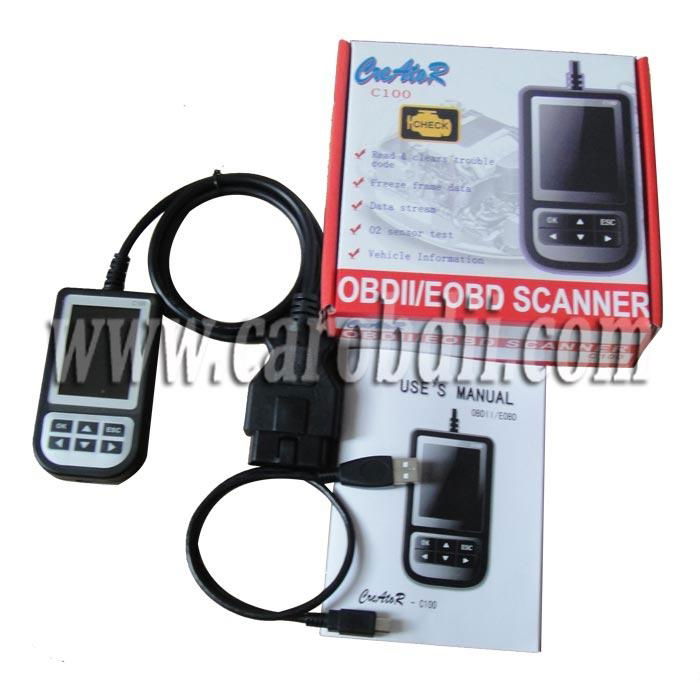 Creator C100 OBDII/EOBD scanner  4