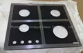 Gas hob tempered glass 1