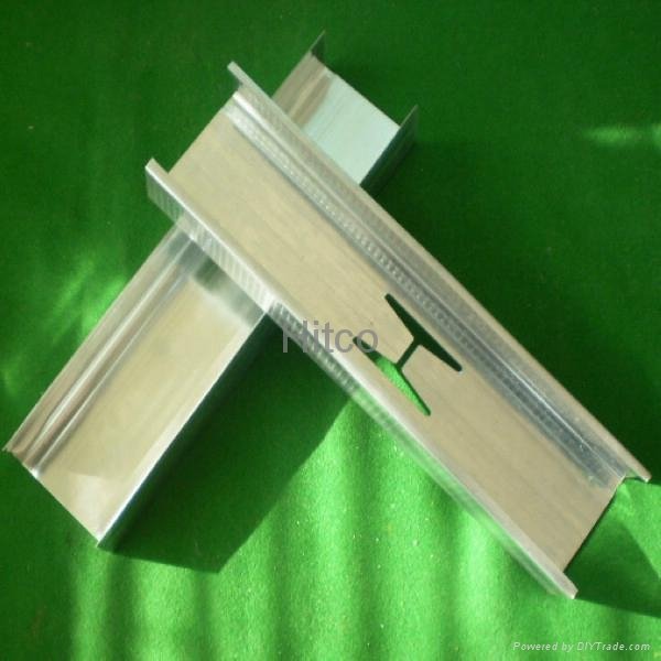 Light Gauge Steel Partition Frame Structure:Stud and Track framing 2