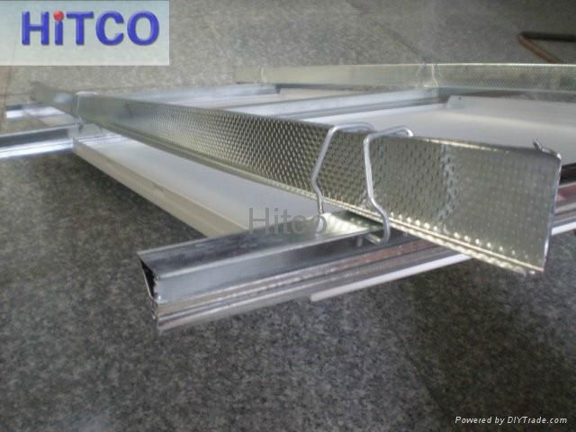 Suspended Ceiling Galvanized Spring Tee Bar For Aluminum Board 5