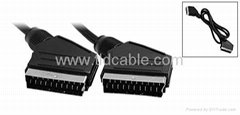 Scart to Scart Cord