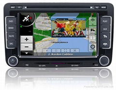 Volkswagen car dvd player #VW7000 with picture in picture function