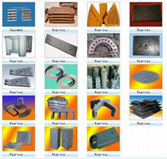 crusher parts Various High Manganese steel Casting.