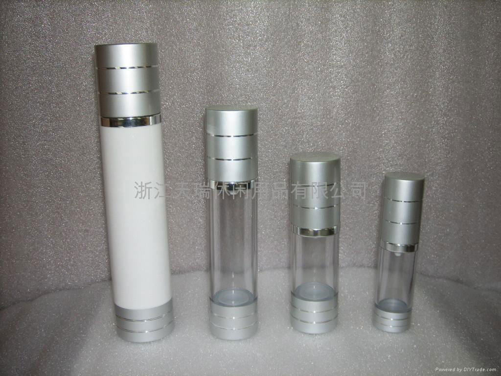 化妆品塑料包装电化铝三件套真空瓶