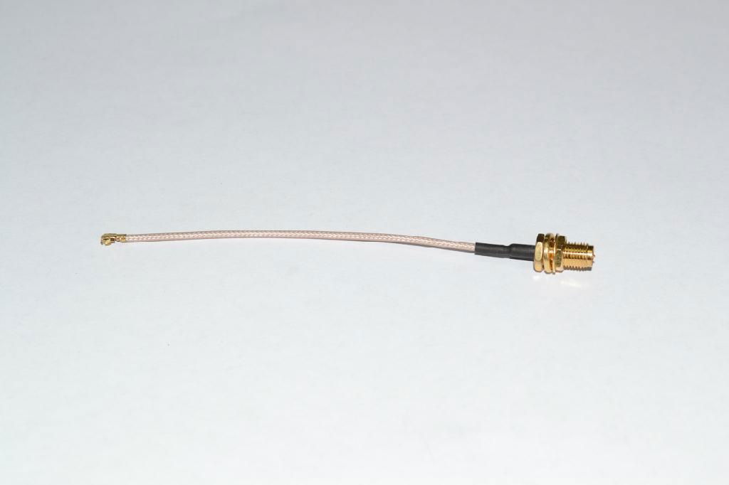 RF interface cable assembly with SMA connector 3