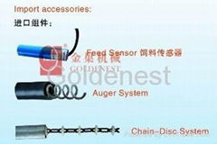 Chain-disc feeding system