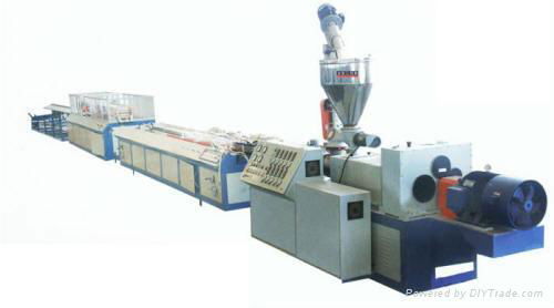 WPC profile extrusion line 