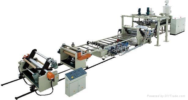 PET Single Layer and Multi-layer sheets Extrusion Line 