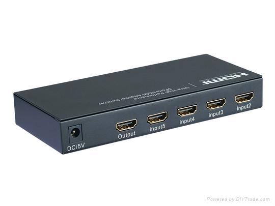 Ultra-High Performance 5 Ports HDMI Amplifier Switcher 2