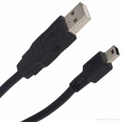 USB miniB Cable -5 Pin