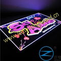 led fluorescent writing board