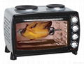 electric oven with double cooking plate 1