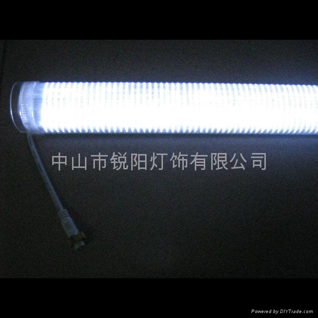 单白色LED护栏管