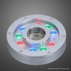 9W大功率LED噴泉燈